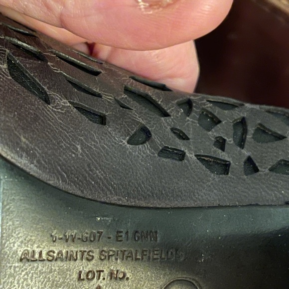 Super cool Jump for Fun Bacardi pumps 7.5 Black Peep toe chunky 3 heel like New - Picture 3 of 15